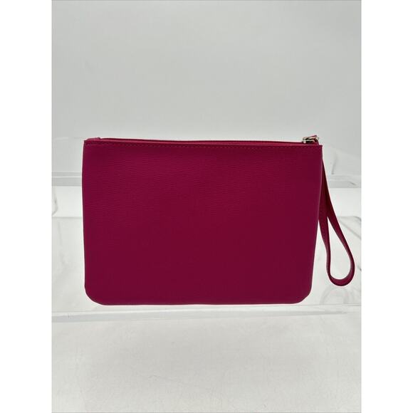Kate Spade Keaton Medium L Zip Wristlet Dark Magenta 7" W x 5" H - Picture 5 of 11